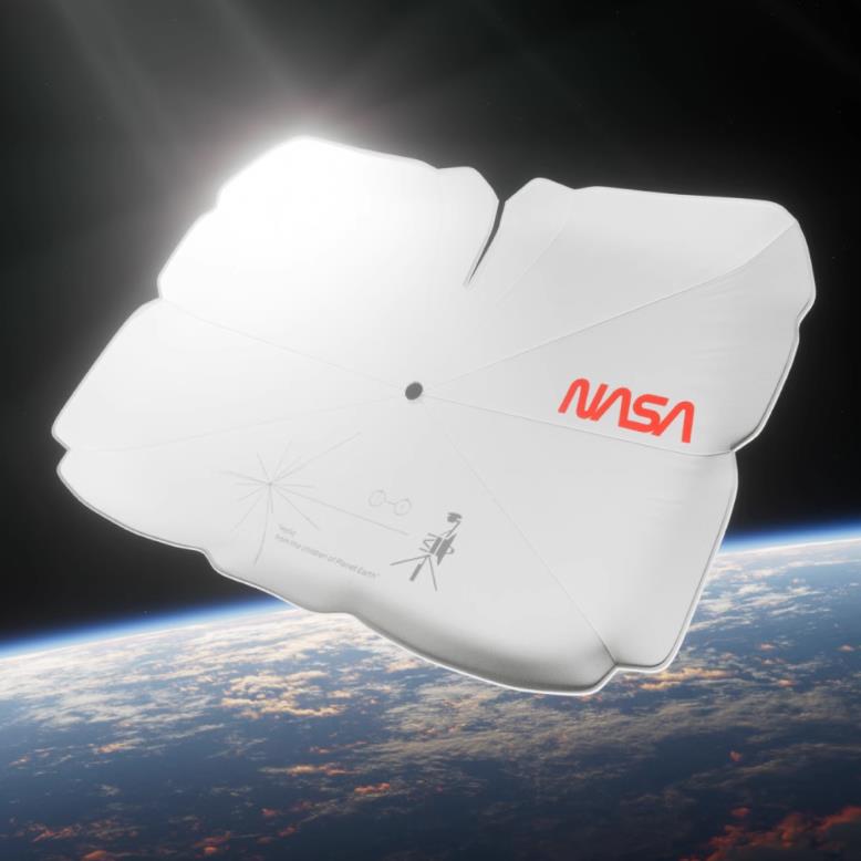 NASA Windshield Sun Shade Umbrella Fits All Cars