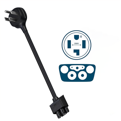 NEMA Adapter Gen 2 EV Charger Extension Cord Connector for Tesla Mobile Connector NEMA 14-30