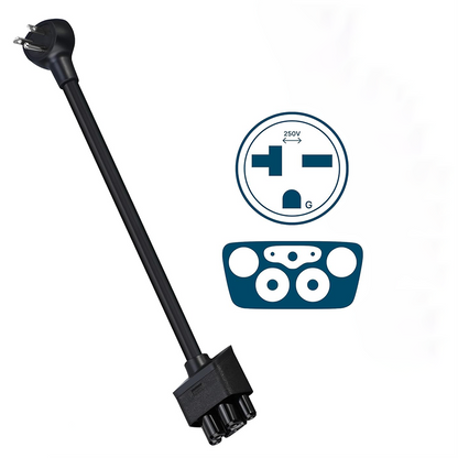 NEMA Adapter Gen 2 EV Charger Extension Cord Connector for Tesla Mobile Connector NEMA 6-20