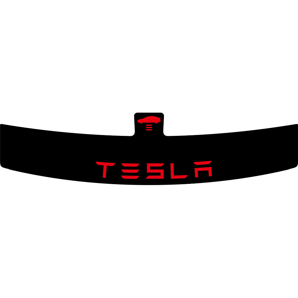 No-Installation Reflective Brake Warning Light Film Compatible With Tesla Model 3/Y