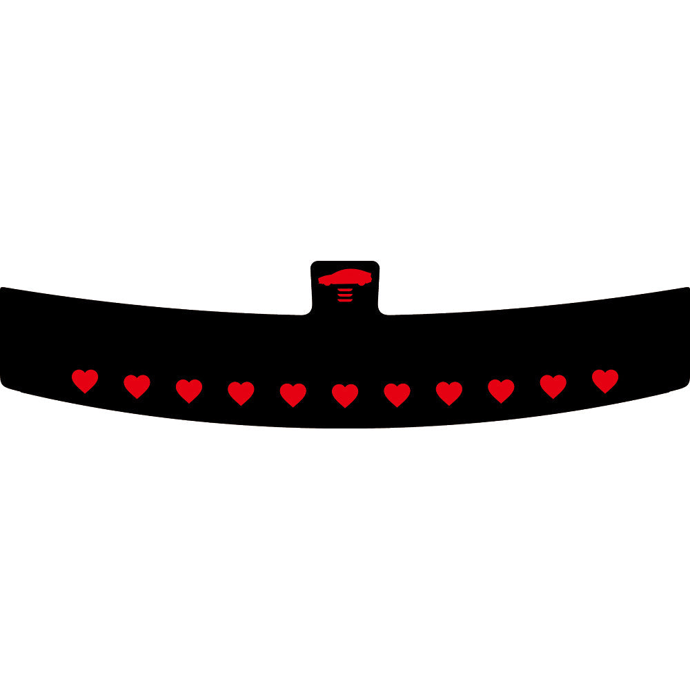 No-Installation Reflective Brake Warning Light Film Compatible With Tesla Model 3/Y