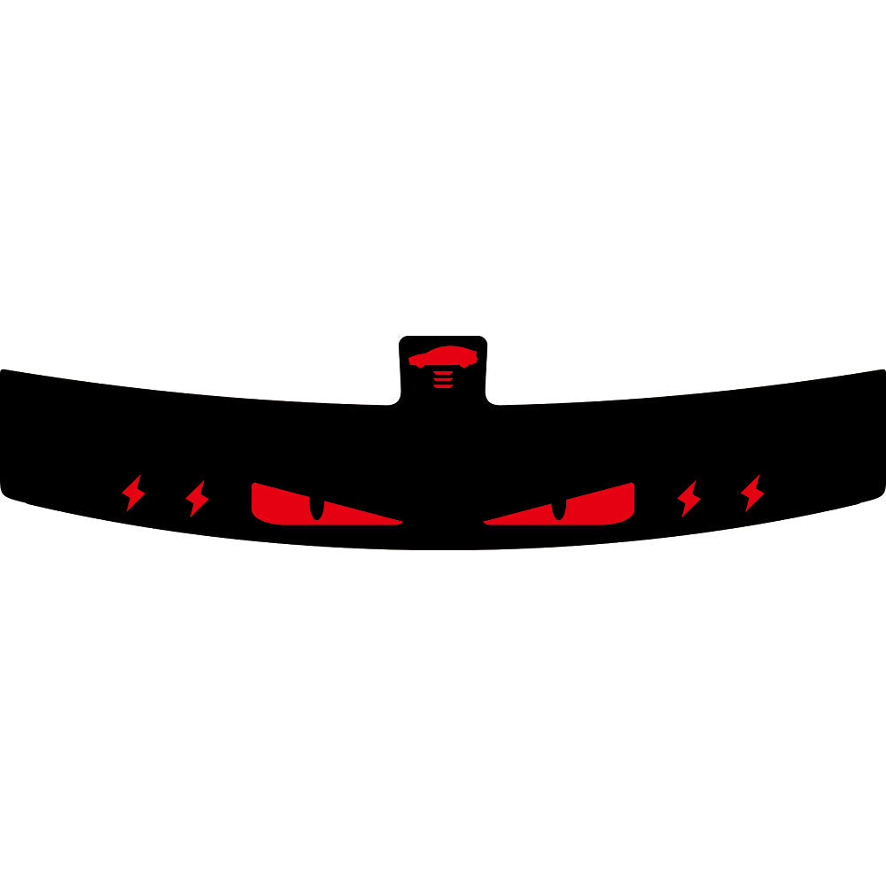 No-Installation Reflective Brake Warning Light Film Compatible With Tesla Model 3/Y