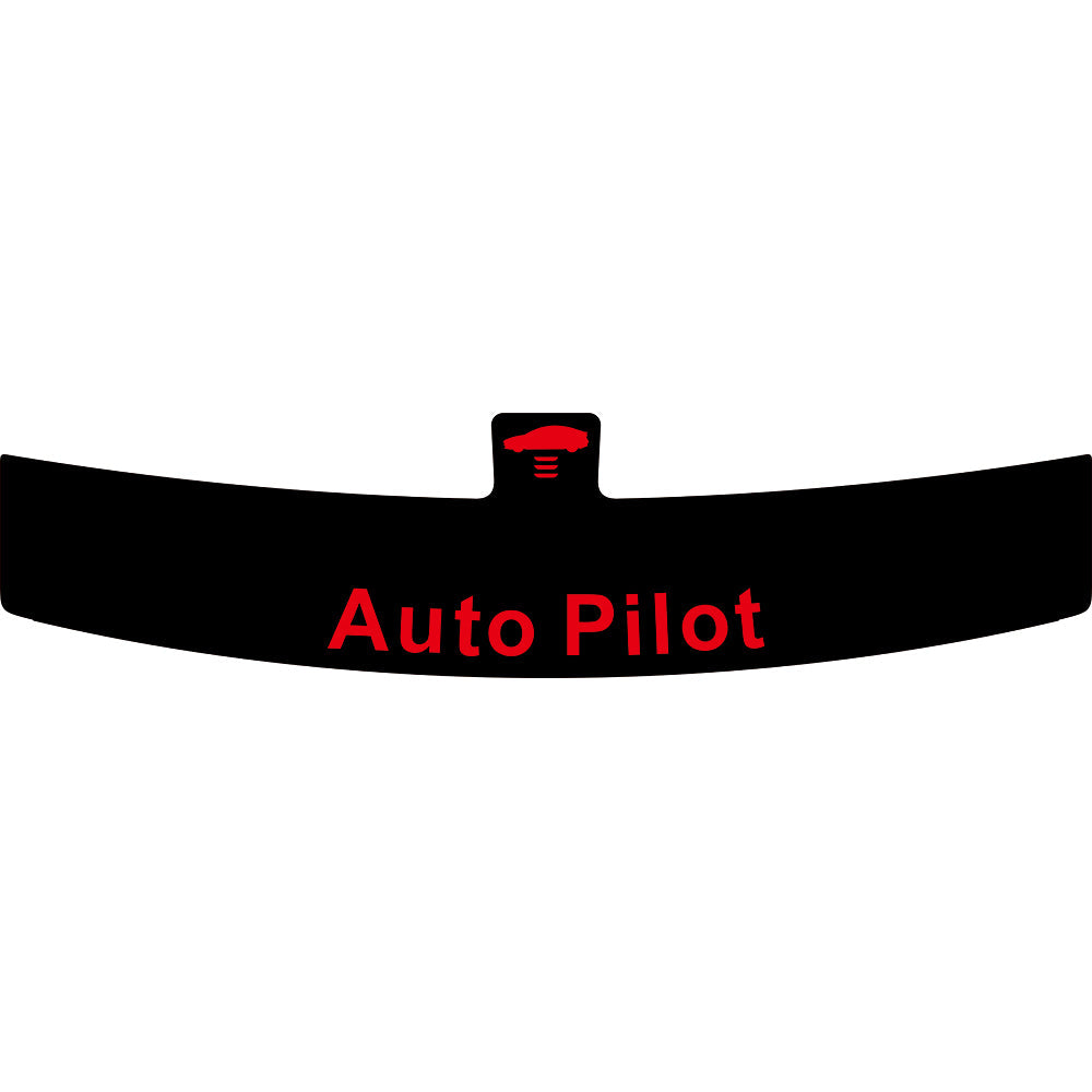 No-Installation Reflective Brake Warning Light Film Compatible With Tesla Model 3/Y