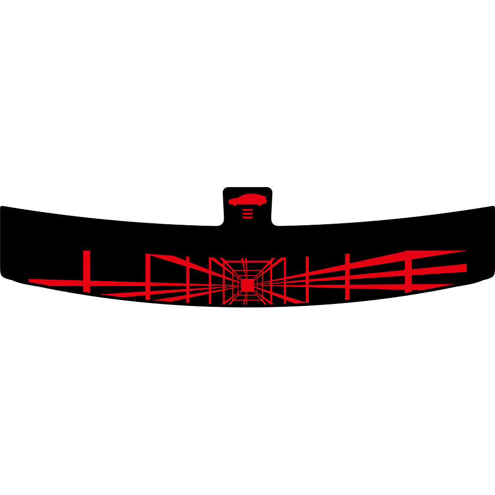 No-Installation Reflective Brake Warning Light Film Compatible With Tesla Model 3/Y