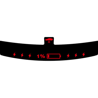 No-Installation Reflective Brake Warning Light Film Compatible With Tesla Model 3/Y