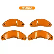 Aluminum Alloy Caliper Covers Compatible with Tesla Cybertruck Orange