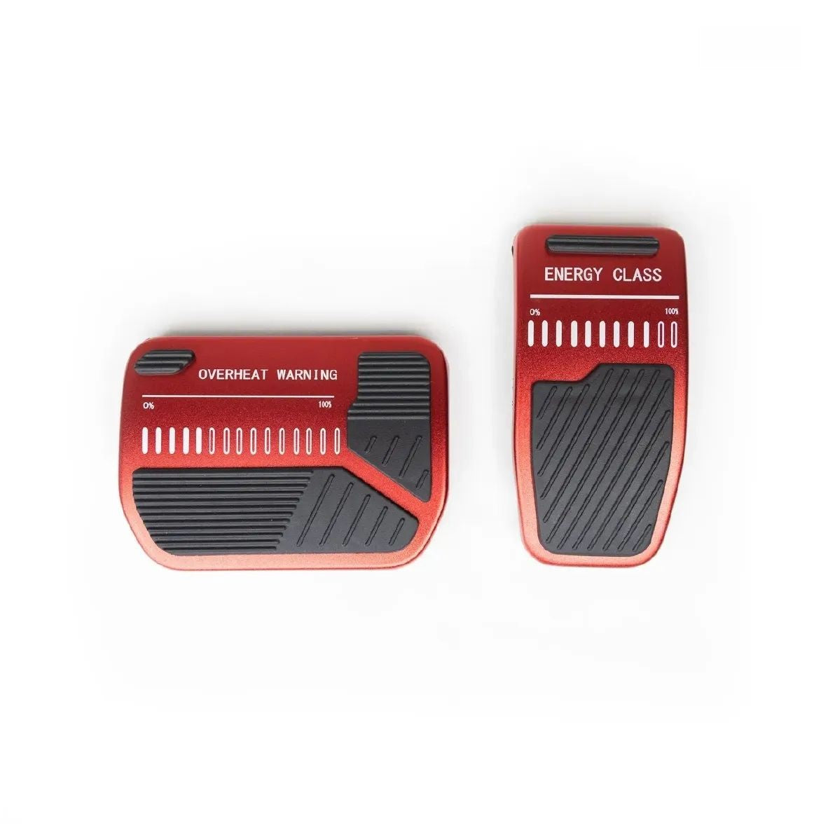 Performance Pedal Sport Look for Tesla Model 3/Y Non-Slip Metal Brake Pedal Cover Red