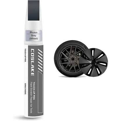 DIY Wheel Rims Touch Up Paint Pen for Tesla Model 3/Y/S/X Photon Grey