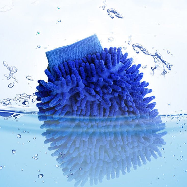 Premium Chenille Car Wash Glove Tesla Cleaner