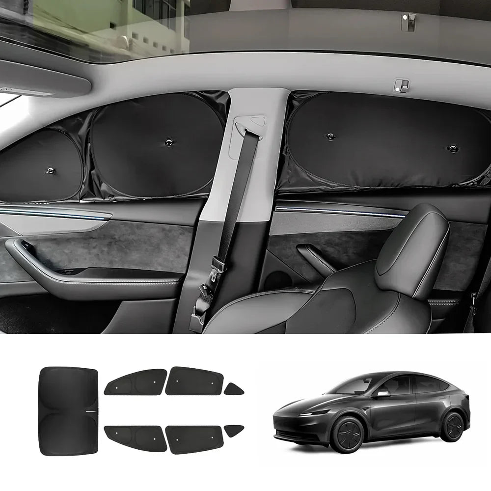 Privacy & Thermal Insulation Sunshade Curtains for 2026 New Tesla Model Y Standard