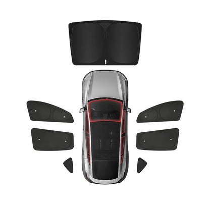 Privacy & Thermal Insulation Sunshade Curtains for 2026 New Tesla Model Y Standard Full Set (7 PCS)