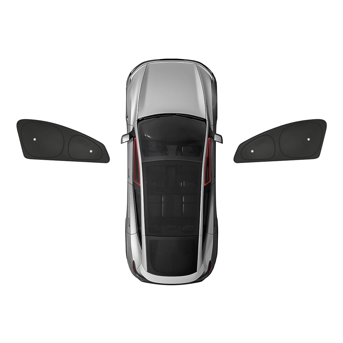 Privacy & Thermal Insulation Sunshade Curtains for Tesla Model Y Juniper 2025+ Front Door Windows