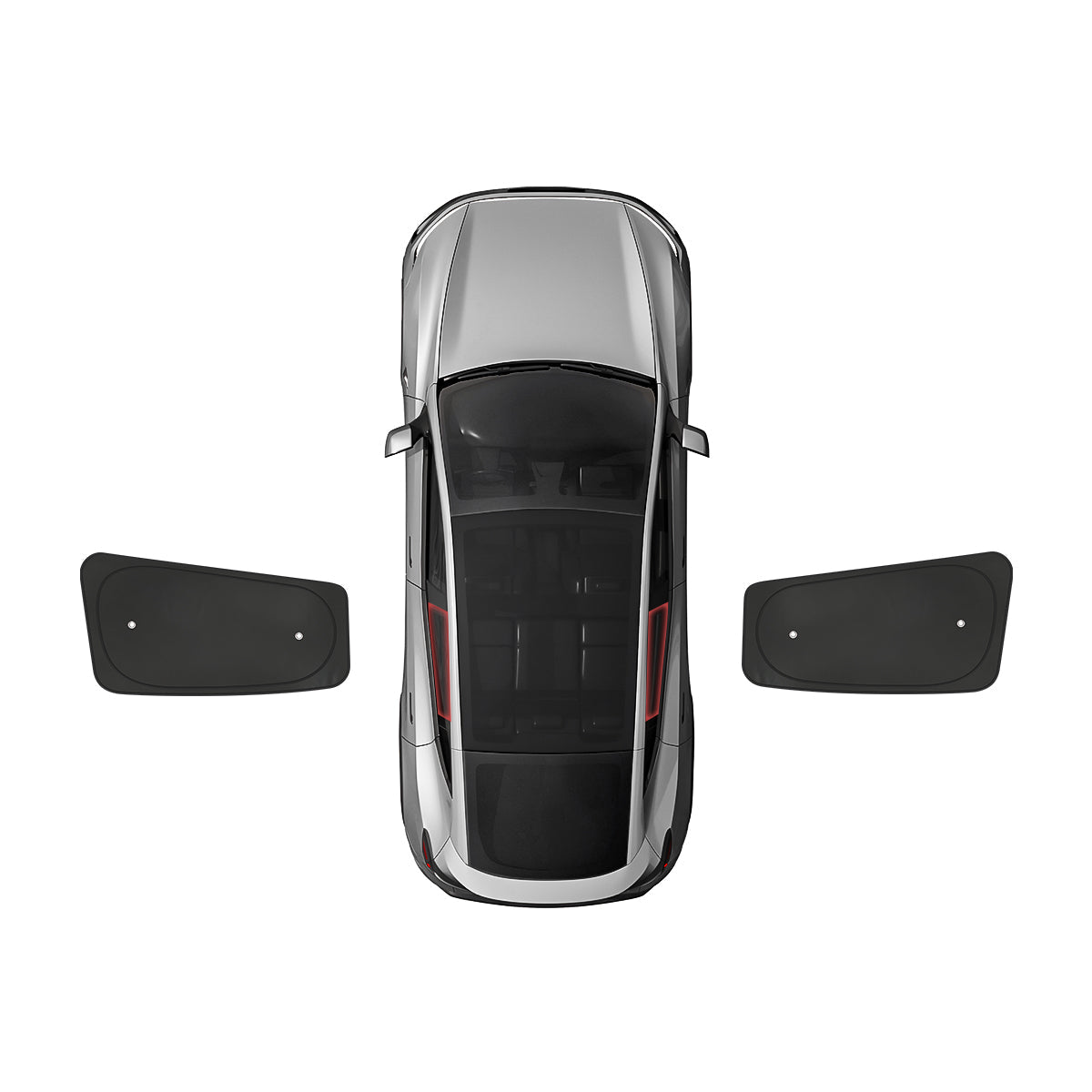 Privacy & Thermal Insulation Sunshade Curtains for Tesla Model Y Juniper 2025+ Rear Door Windows