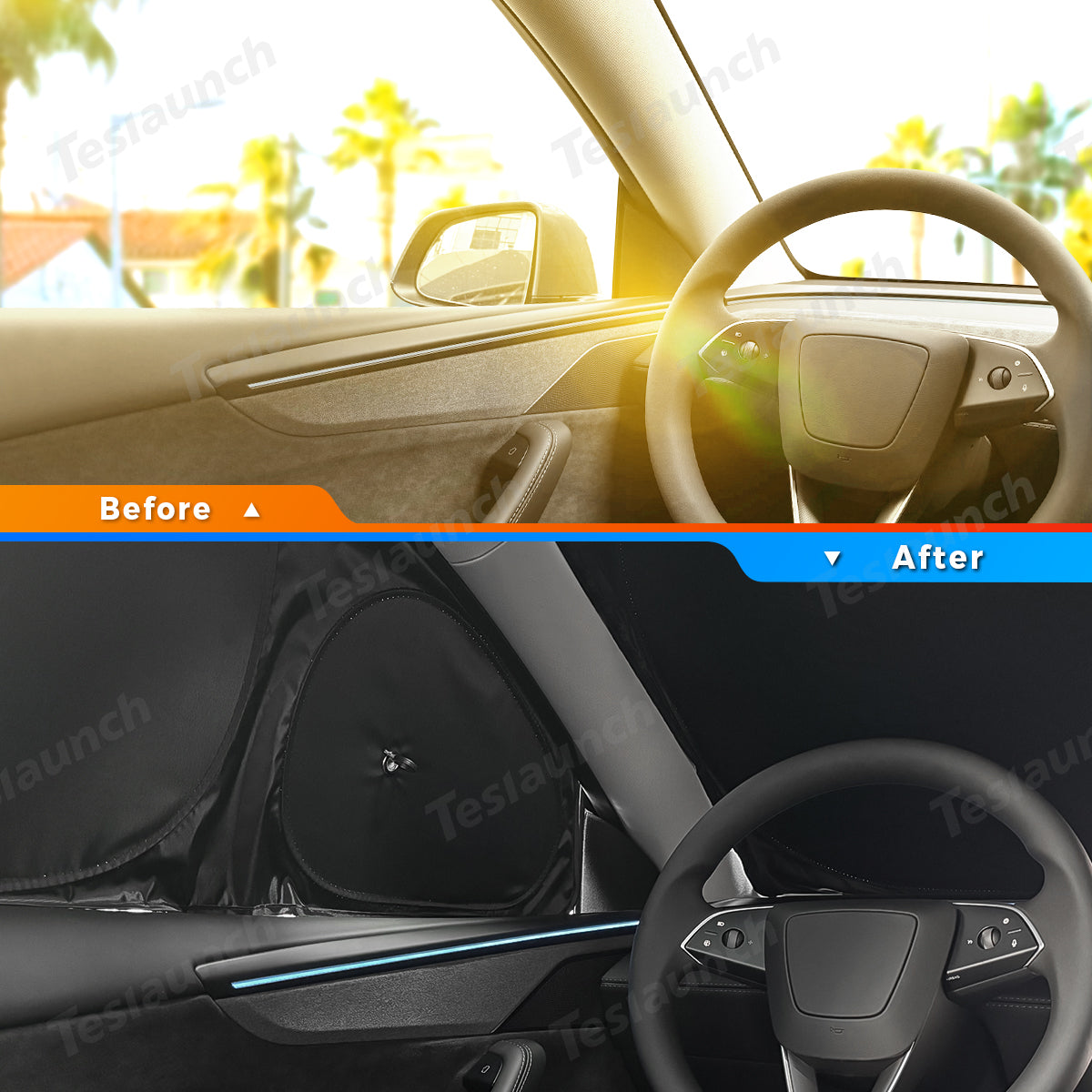 Privacy & Thermal Insulation Sunshade Curtains for 2026 New Tesla Model Y Standard