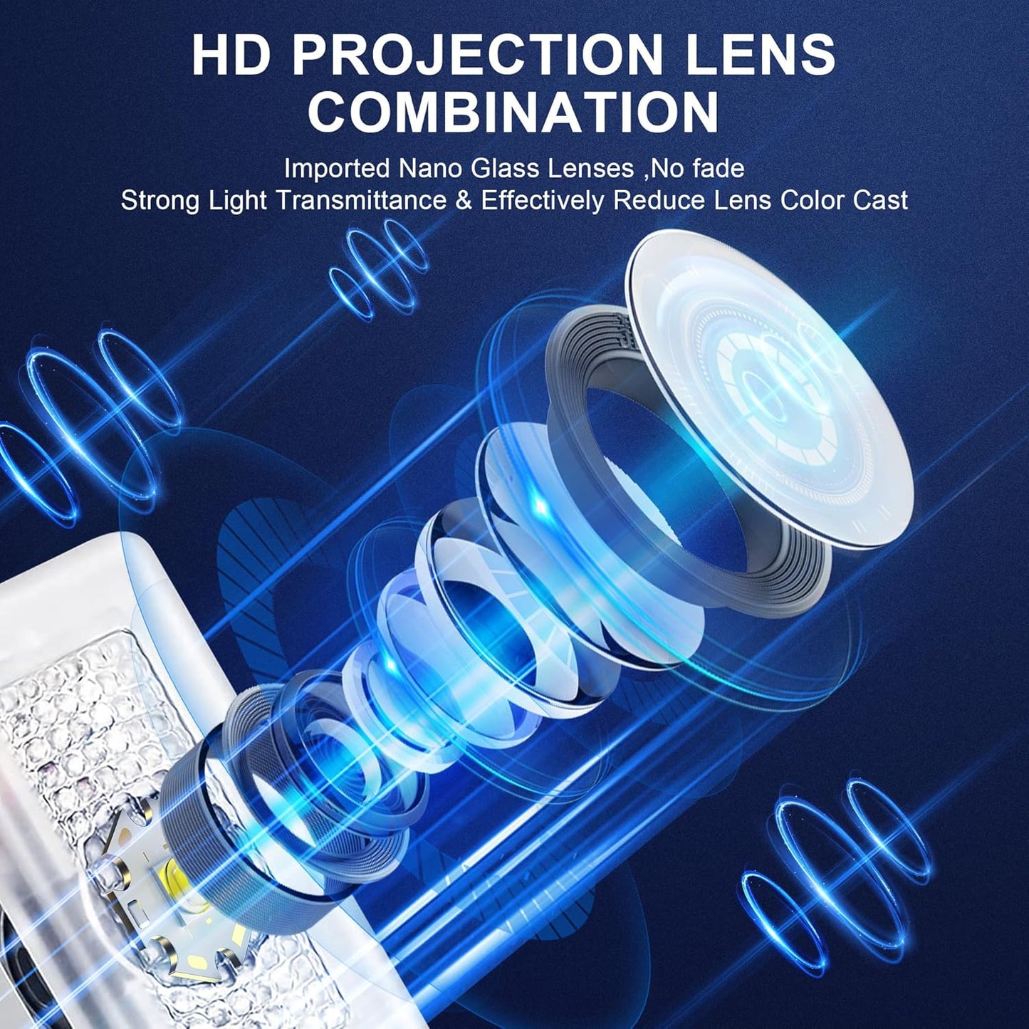 Puddle Lights Projector Door Lights 4pcs For Tesla Model Y/3/X/S