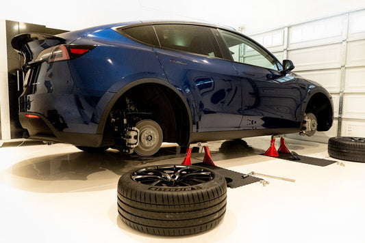 Racing Red Edition "Rennstand" for Tesla Model S, 3, X, Y