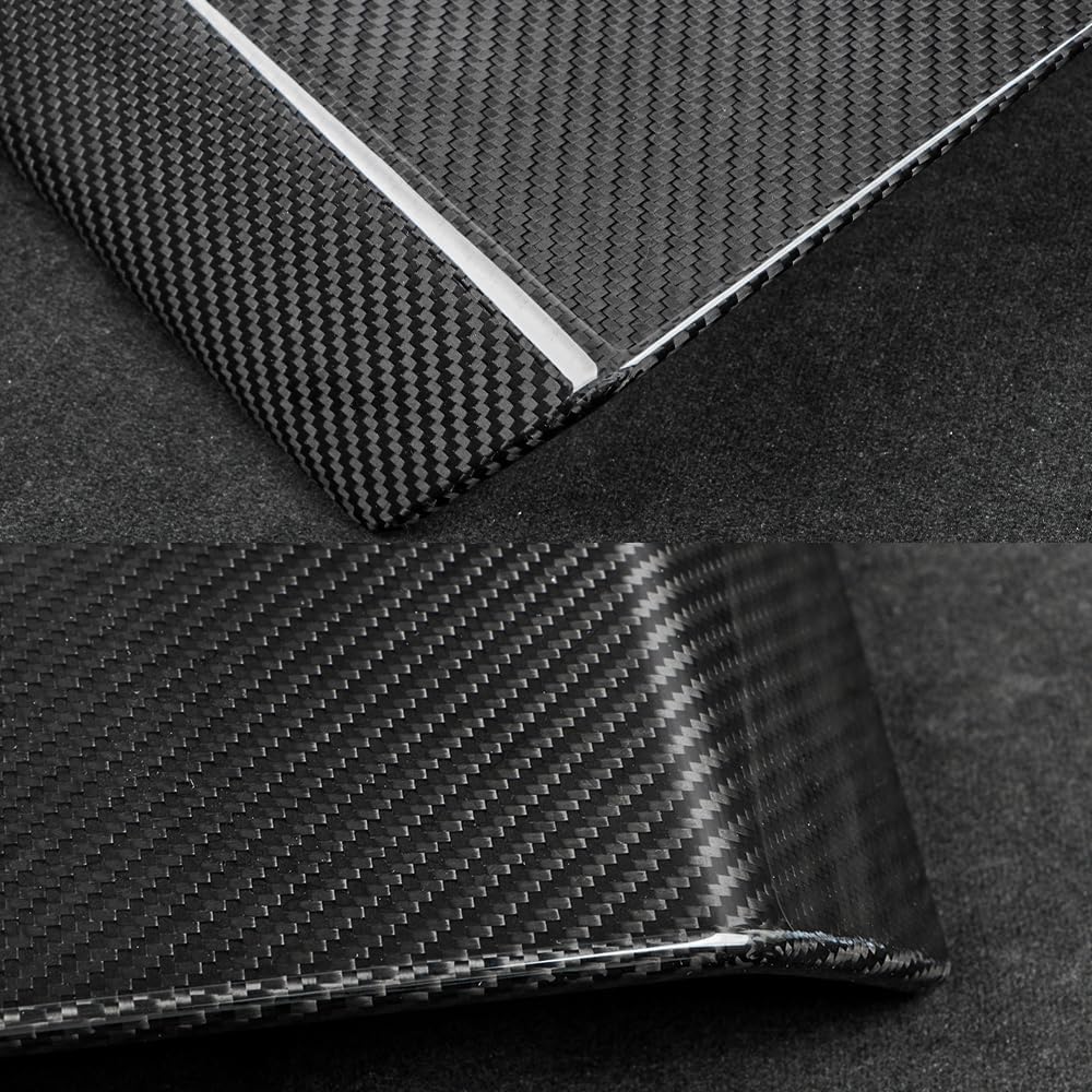 [Real Carbon Fiber] Center Console Armrest Cover for Cybertruck