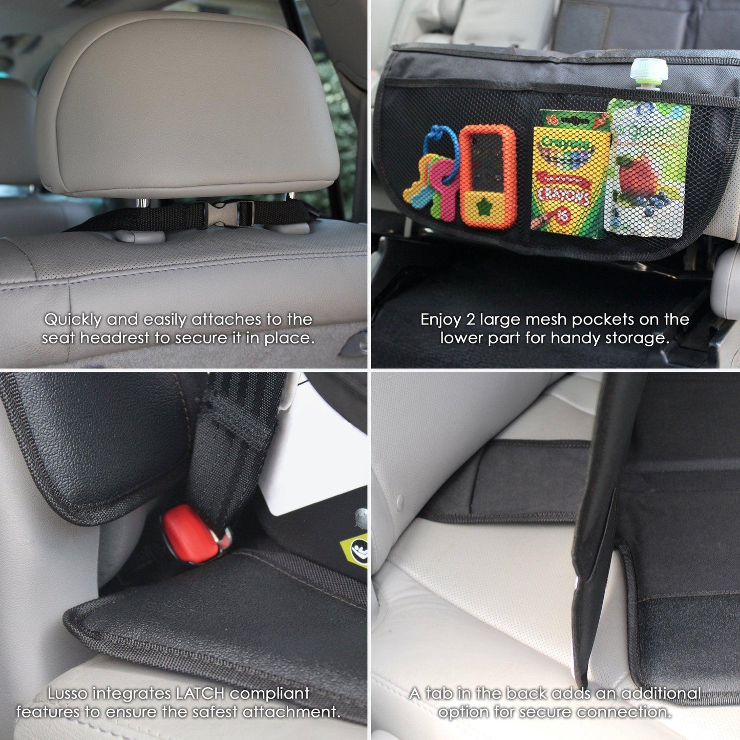 Rear Car Seat Protector For Baby Car Seat - For All Tesla Models S/X/3/Y/Cybertruck