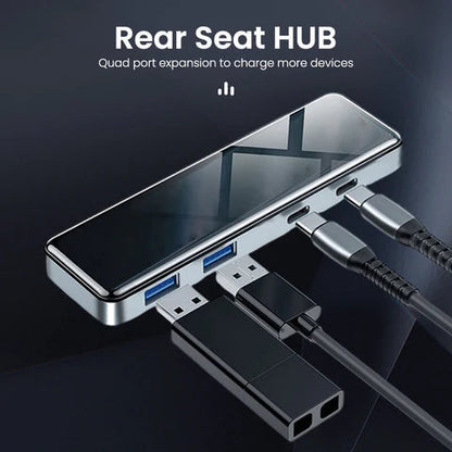 Rear Seat USB Hub Docking Station for Tesla Model 3/Y