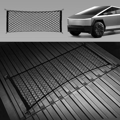 Rear Trunk Cargo Net for Tesla Cybertruck Middle Bed Net