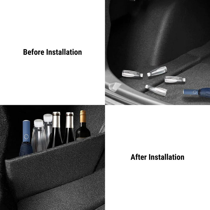 Rear Trunk Organizer Side Divider for Tesla Model 3/Y