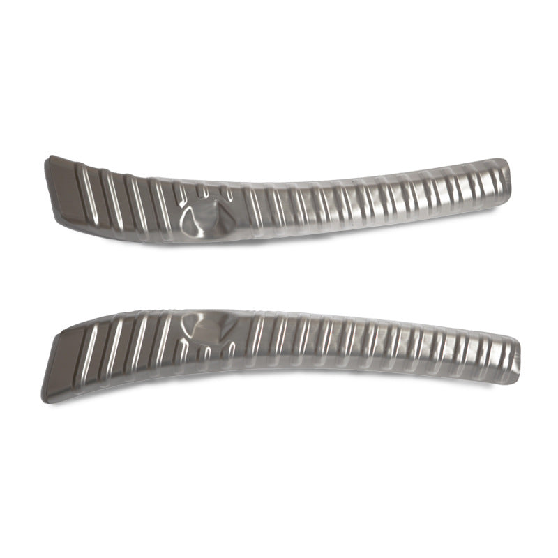 Rear Bumper Protector Guard for 2024 Model 3 Highland (2 Pcs) Silver