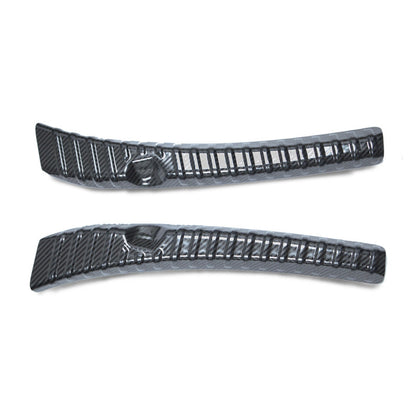 Rear Bumper Protector Guard for 2024 Model 3 Highland (2 Pcs) Carbon fiber