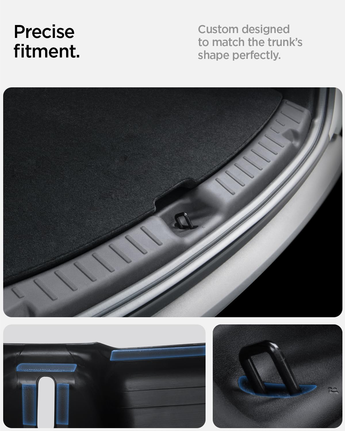 Anti-Scratch TPE Trunk Sill Protector Mat for Tesla Model Y Juniper 2025+