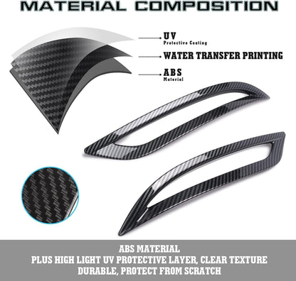 Rear Fog Lights Lamps Cover For Model 3/Y