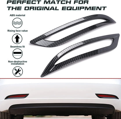 Rear Fog Lights Lamps Cover For Model 3/Y