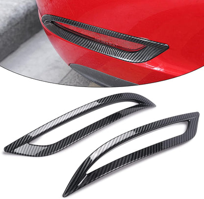 Rear Fog Lights Lamps Cover For Model 3/Y 2017-2023 Model 3