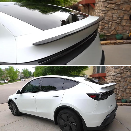 [Real Carbon Fiber] High-Performance Rear Spoiler for Tesla Model Y Juniper 2025+