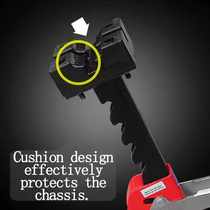 Red Jack Stands - Heavy Duty Locking Pins - Handle Lock for Auto Repair Tesla Model S, 3, X, Y