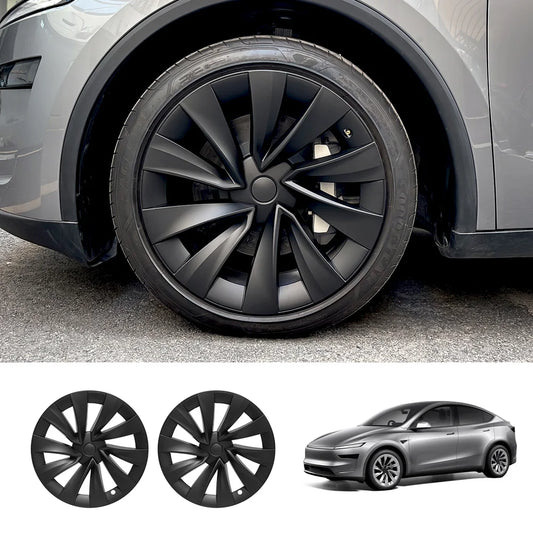 Replacement Helix 2.0 Style Wheel Hubcaps for Tesla Model Y Juniper 20" Helix 2.0 Wheels (1 or 2 PCS) Matte Black 2 PCS