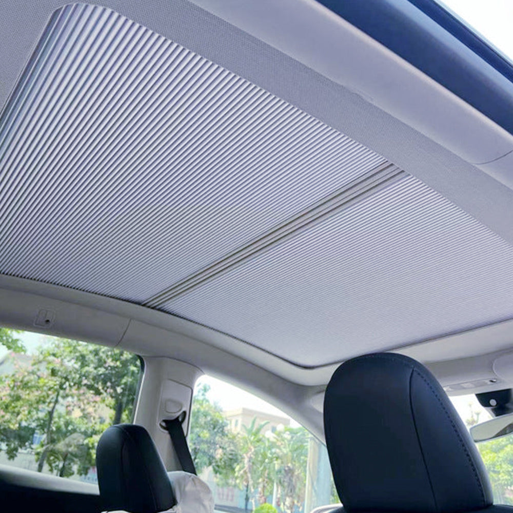 Retractable Sunshade Glass Roof Sunshade For Tesla Model 3 Y