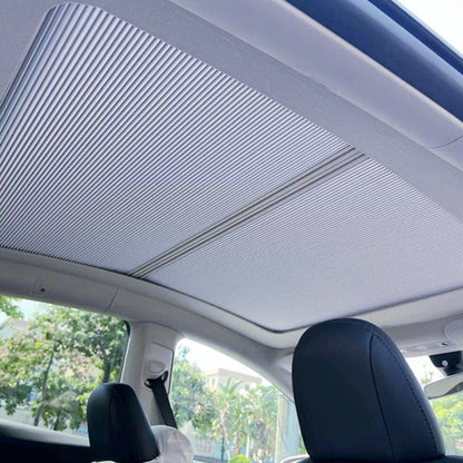 Retractable Sunshade Glass Roof Sunshade For Tesla Model 3 Y