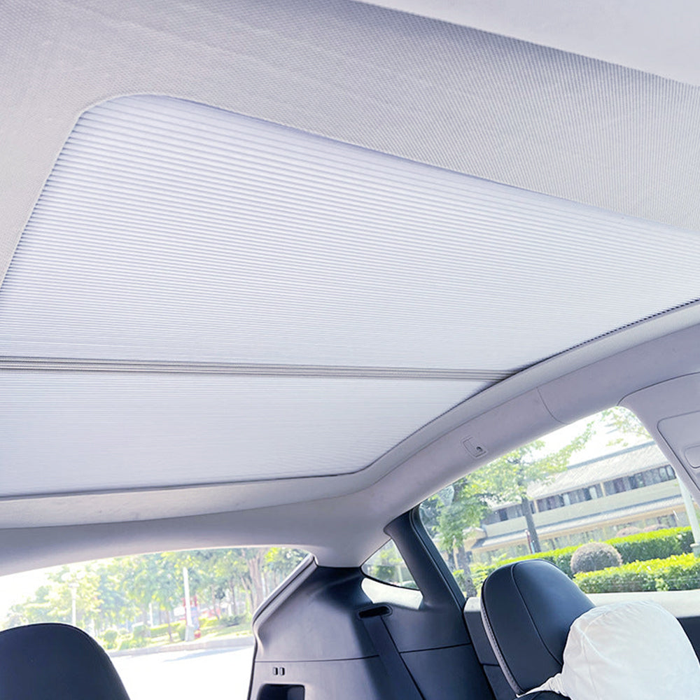 Retractable Sunshade Glass Roof Sunshade For Tesla Model 3 Y