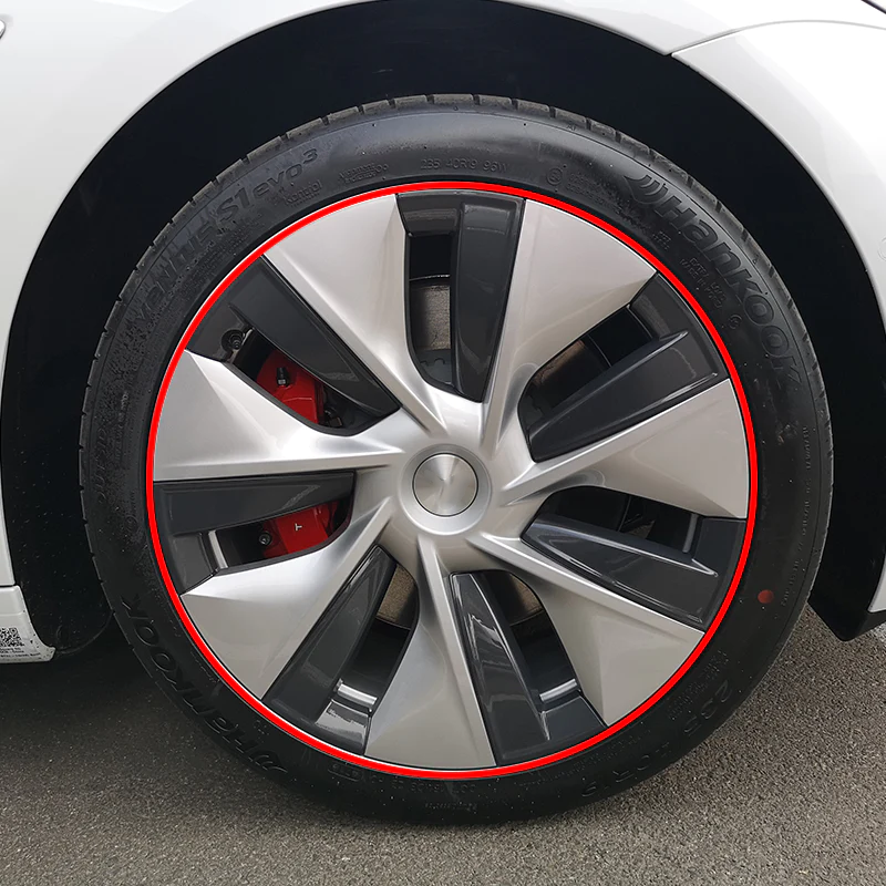 Rim Protector Wheel Rim Guard Strip for Tesla Model 3/Y/S/X (4 PCS)