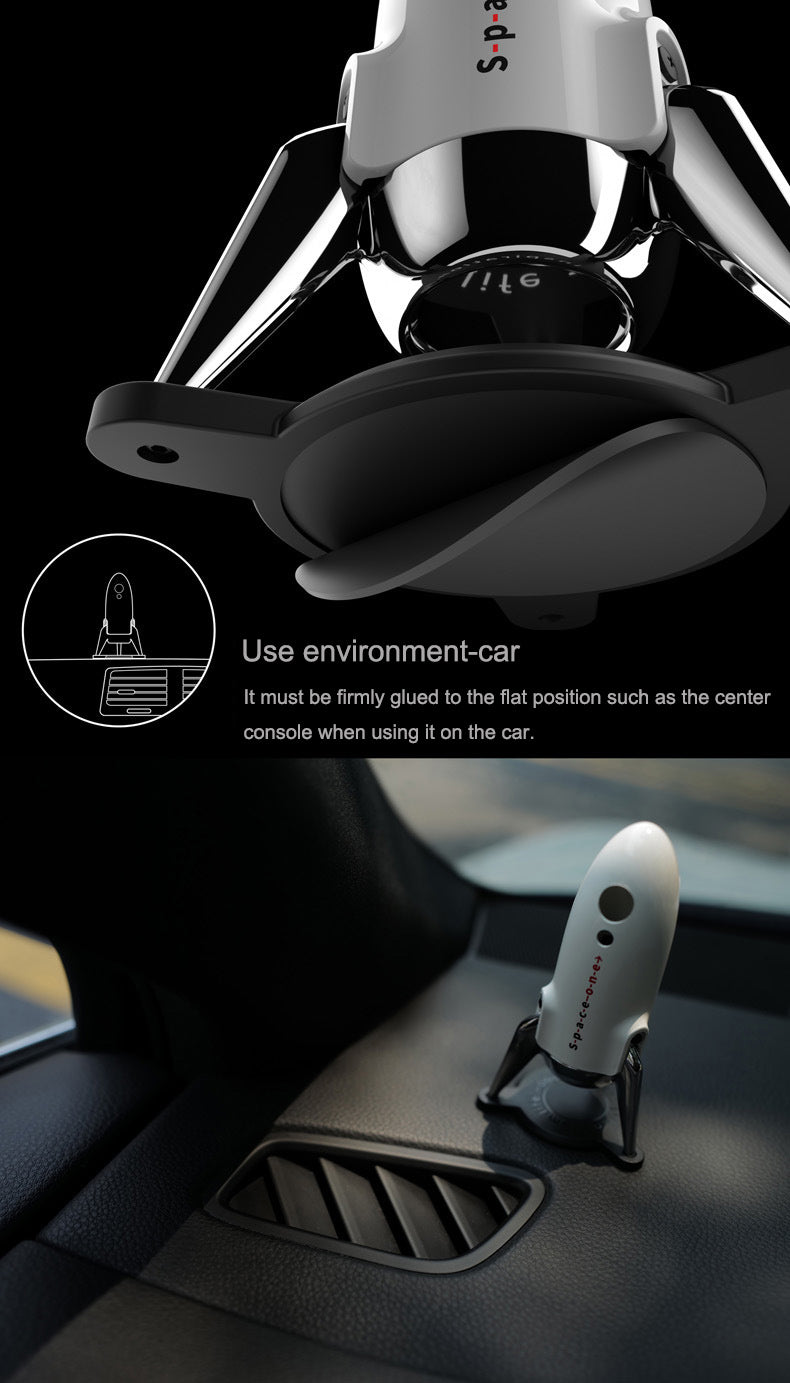 Rocket Air Freshener Car Ornaments for Tesla 3/Y/S/X