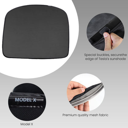 Roof Glass Sunshades for Tesla Model X Accessories