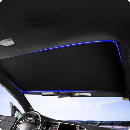 Roof Glass Sunshades for Tesla Model X Accessories