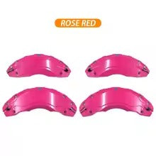 Aluminum Alloy Caliper Covers Compatible with Tesla Cybertruck Rose Red