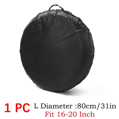 Polyester Dustproof Tire Bags Tyre Sunscreen Storage For Tesla Ev Cars 1PC 16-20inch