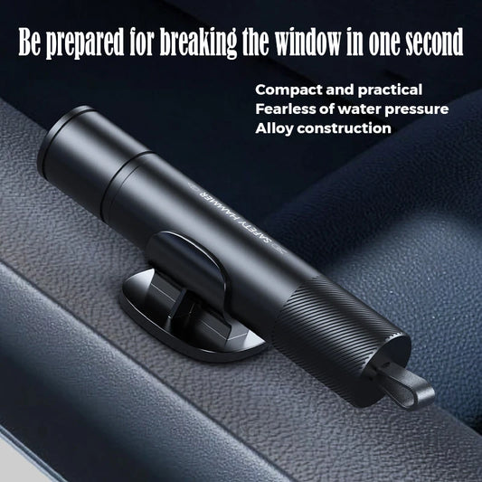 Car Window Breaker Seatbelt Cutter Tool Car Cane Hammer For Emergency