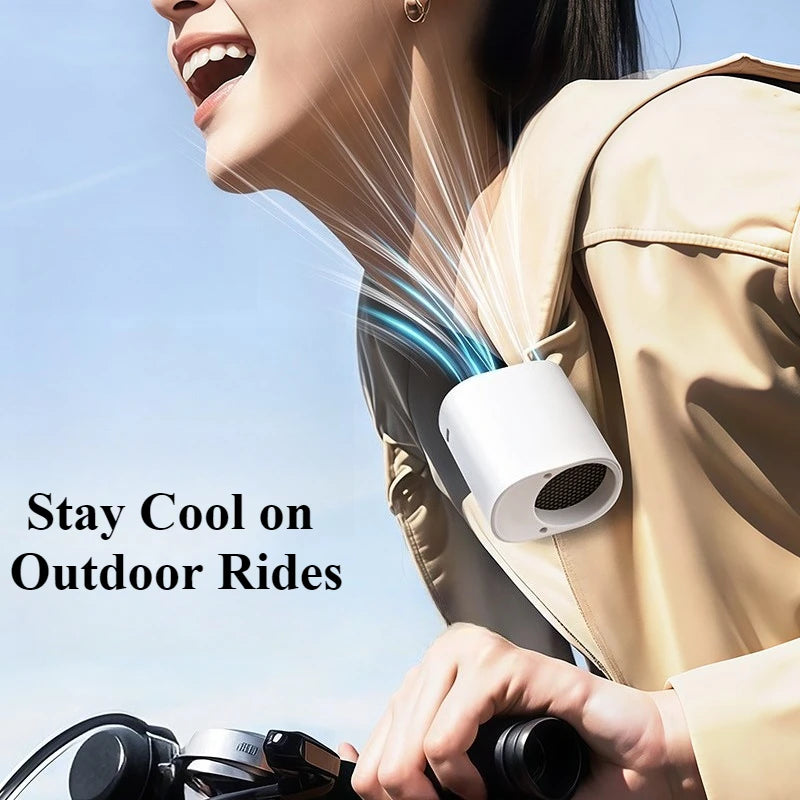 USB Rechargeable Small Portable EV Car Clip Fan for All Cars