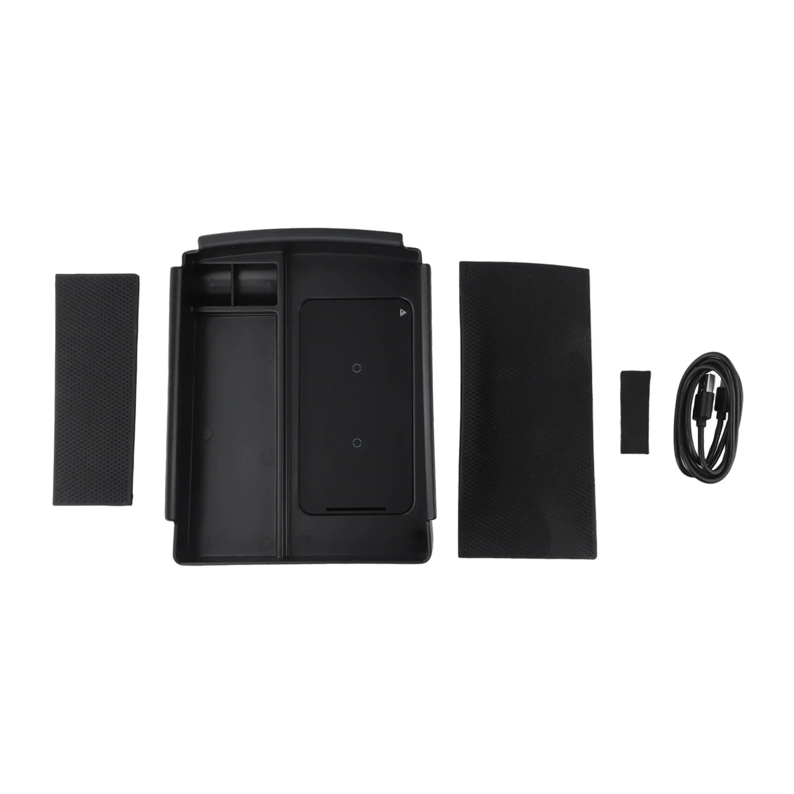 Console Armrest Storage Box Phone Wireless Charger For Tesla Model X/S