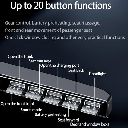 Physical Button with Ambient Lighting for Tesla Model Y/3
