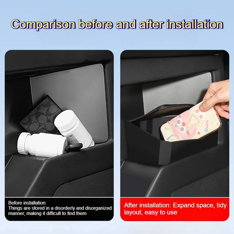 Silicone Car Door Slot Storage Box Storage For Tesla Cybertruck