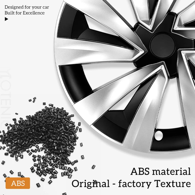 4PCS 19" Wheel Cover Hub Cap for Tesla Model Y Juniper