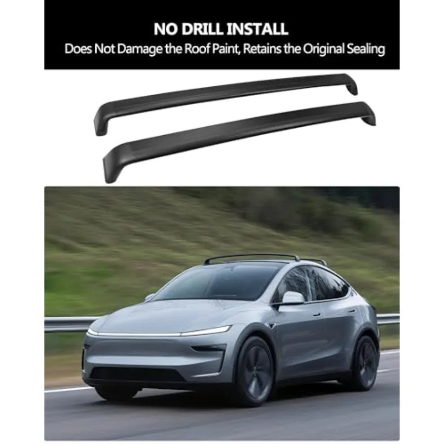 Aluminum Roof Rack Luggage Carrier Bike for Tesla Model Y Juniper